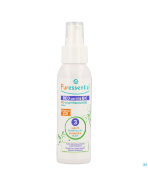 Puressentiel deo spray bio 3 huiles ess.    50ml