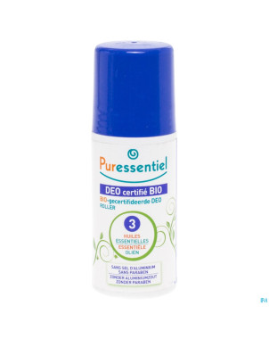 Puressentiel deo bille bio 3 huiles ess.    50ml