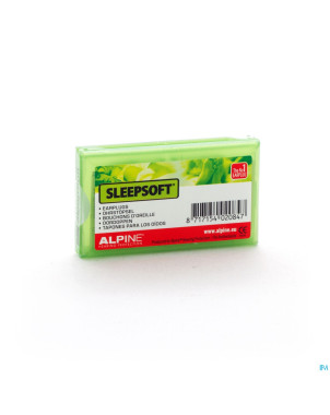 Alpine sleep soft bouch.oreille+filtre 1p lapperre