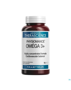 Omega 3+ caps 90 physiomance phy135