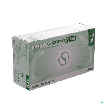 Sempercare latex powdered    m 100 823981025