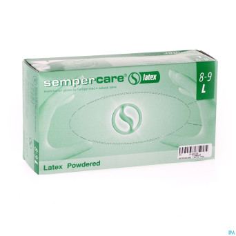 Sempercare latex powdered    l 100 823981027