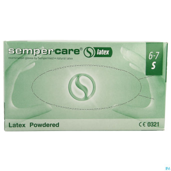 Sempercare latex powdered    s 100 823981023
