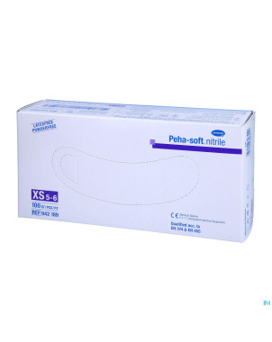 Peha soft gants nitrile xs 100 9421895