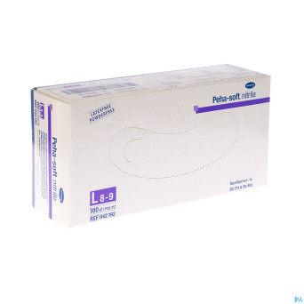 Peha soft gants nitrile l 100 9421925