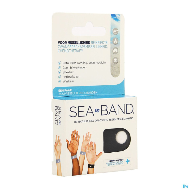 Sea band adulte bracelet noir 2