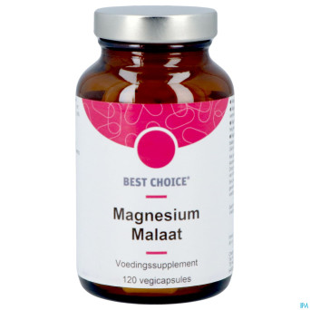 Best choice magnesiummalaat 500    v-caps 120 nl