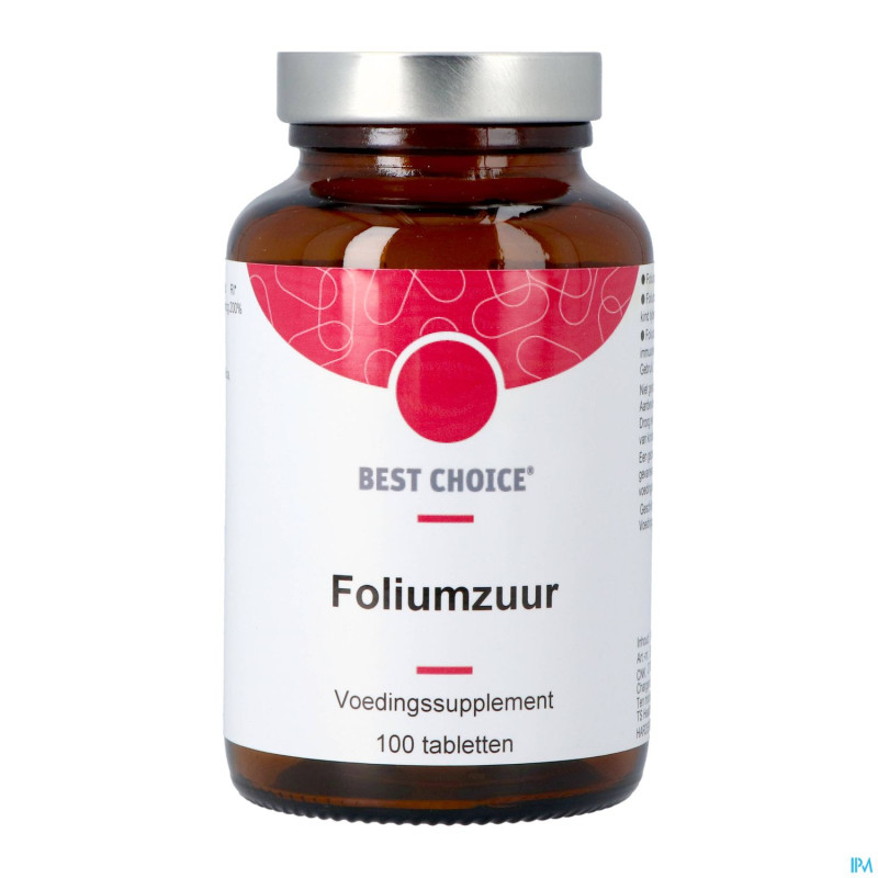 Best choice acide folique 400 vit b11    comp 100