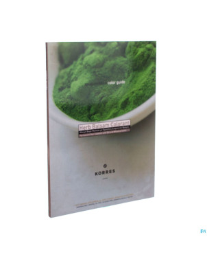 Korres herb baume carte couleur