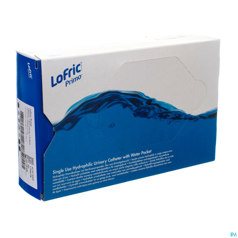 Lofric primo nelaton pobe+eau ster    ch12 15cm 30