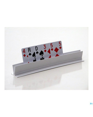 Support cartes de jeu transp droit 25cm  homecraft
