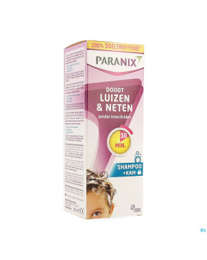 Paranix shampooing    200ml+peigne    promo