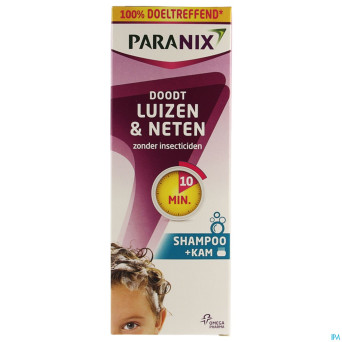 Paranix shampooing    200ml+peigne    promo