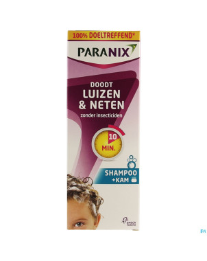 Paranix shampooing    200ml+peigne    promo