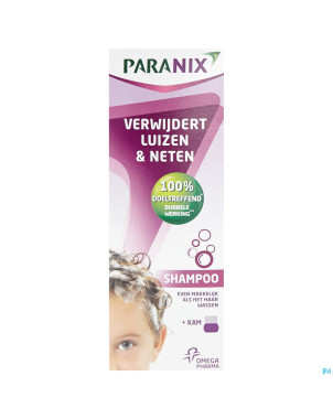 Paranix shampooing    200ml+peigne    promo