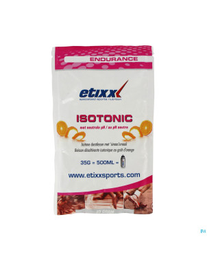Etixx isotonic unidose orange pdr sach 1x35g