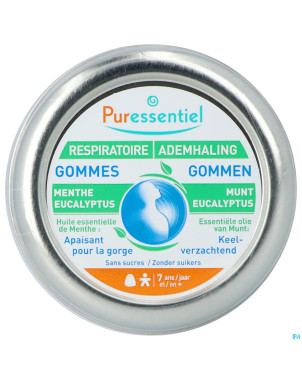 Puressentiel respiratoire gomme gorge eucalypt. 24