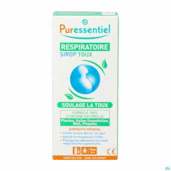 Puressentiel respiratoire sirop toux gorge   125ml