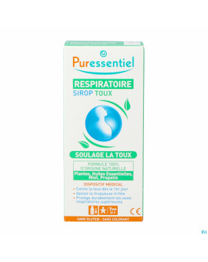 Puressentiel respiratoire sirop toux gorge   125ml