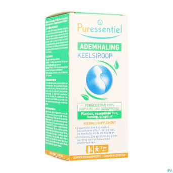 Puressentiel respiratoire sirop toux gorge   125ml