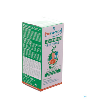 Puressentiel respiratoire sirop toux gorge   125ml