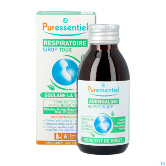 Puressentiel respiratoire sirop toux gorge   125ml