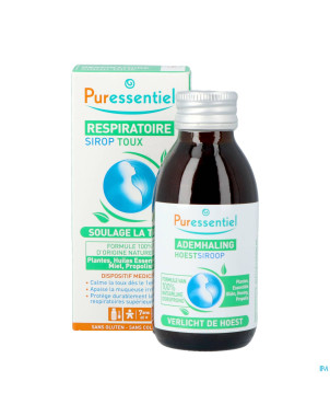 Puressentiel respiratoire sirop toux gorge   125ml