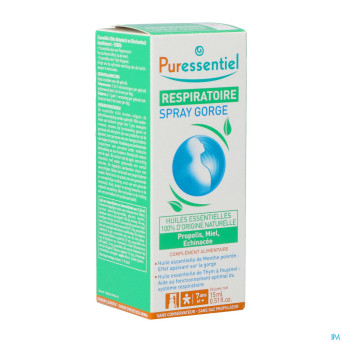 Puressentiel respiratoire spray gorge    15ml