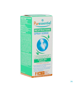 Puressentiel respiratoire spray gorge    15ml
