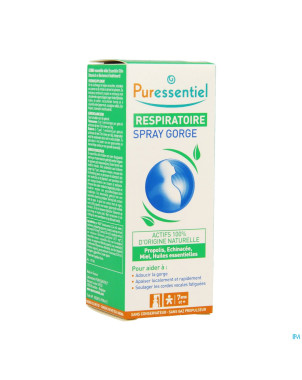 Puressentiel respiratoire spray gorge    15ml