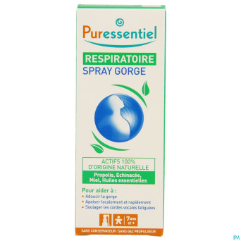 Puressentiel respiratoire spray gorge    15ml