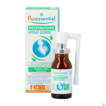 Puressentiel respiratoire spray gorge    15ml