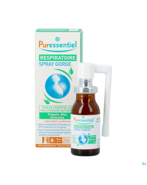 Puressentiel respiratoire spray gorge    15ml