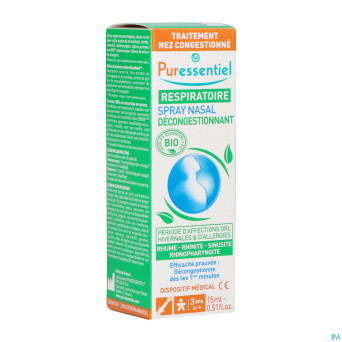 Puressentiel respiratoire spray nasal    15ml