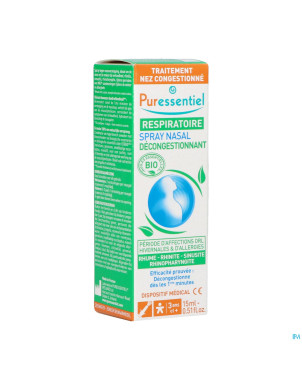 Puressentiel respiratoire spray nasal    15ml
