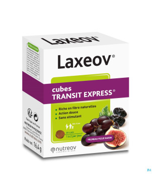 Laxeov pruneau-figue-raisin palet 20x10g
