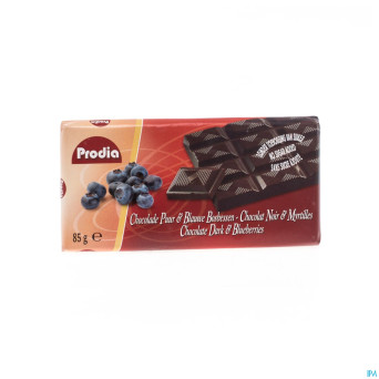 Prodia chocolat noir myrtilles 85g 5113