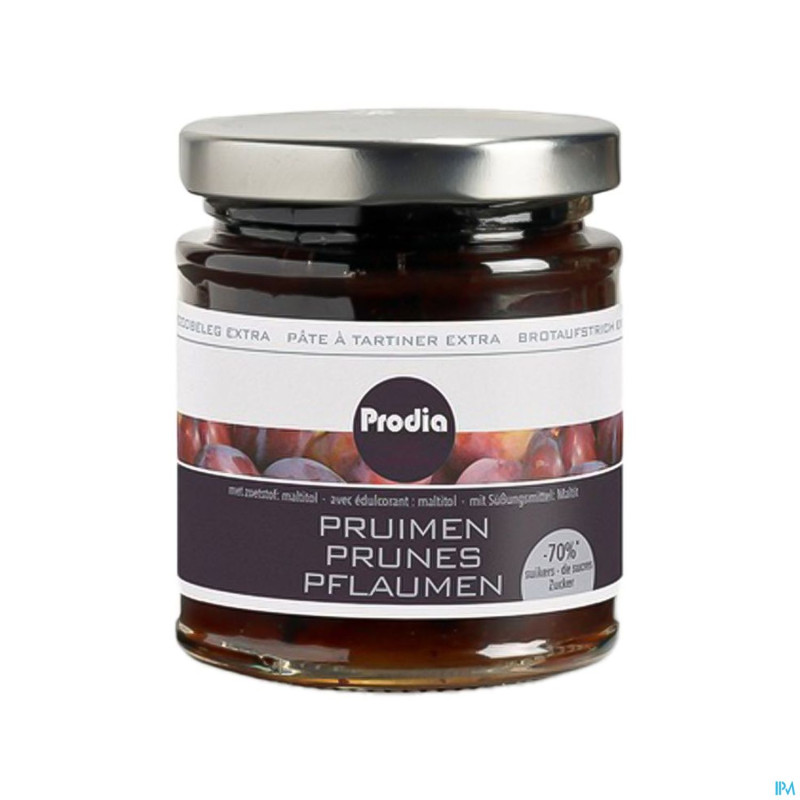 Prodia tartinade extra prunes    215g 5640 revogan