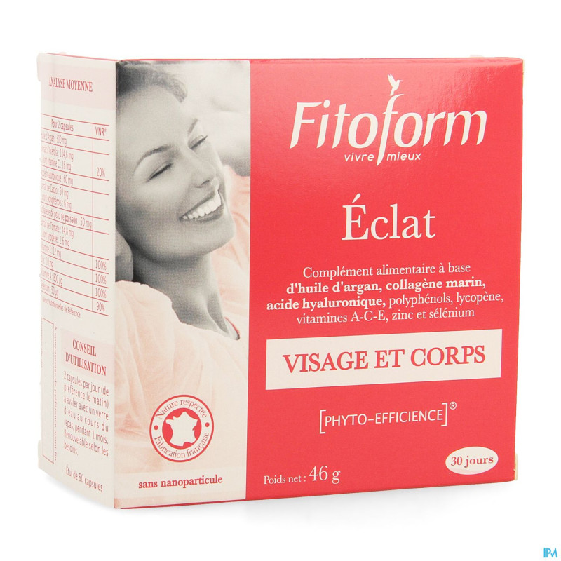 Eclat fermete peau    caps 60 fitoform
