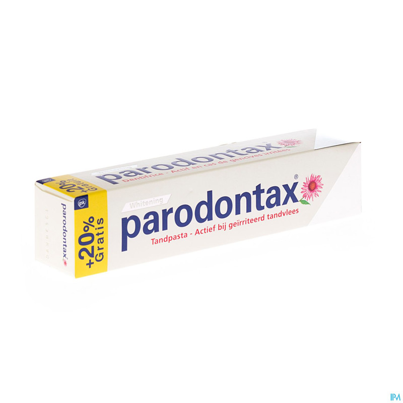 Parodontax whitening dentifrice tube  90ml