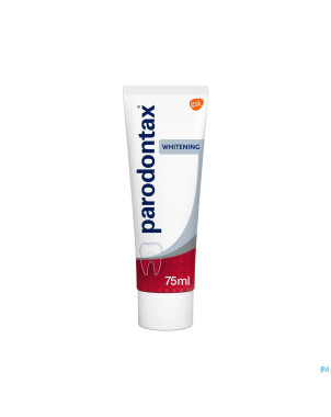 Parodontax whitening dentifrice tube  75ml
