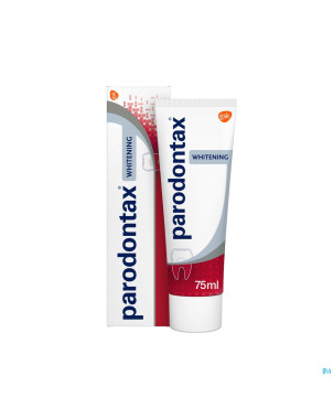 Parodontax whitening dentifrice tube  75ml