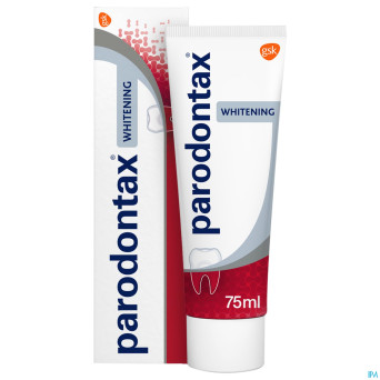 Parodontax whitening dentifrice tube  75ml