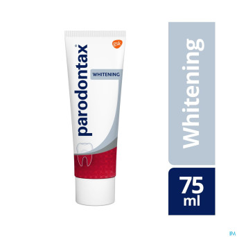 Parodontax whitening dentifrice tube  75ml