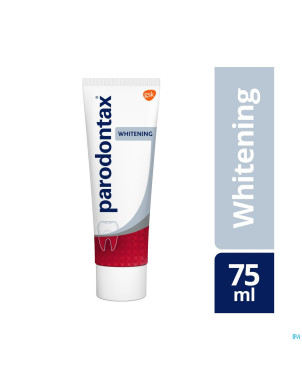 Parodontax whitening dentifrice tube  75ml