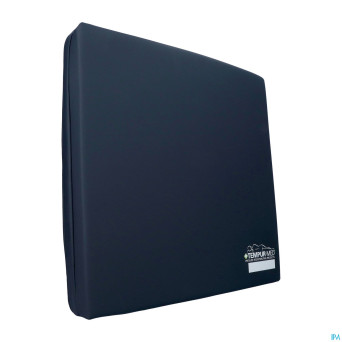 Tempur coussin chaise roul. housse pu  45x45x9/5cm