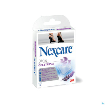 Nexcare 3m gel strips lavande large 5 n140el