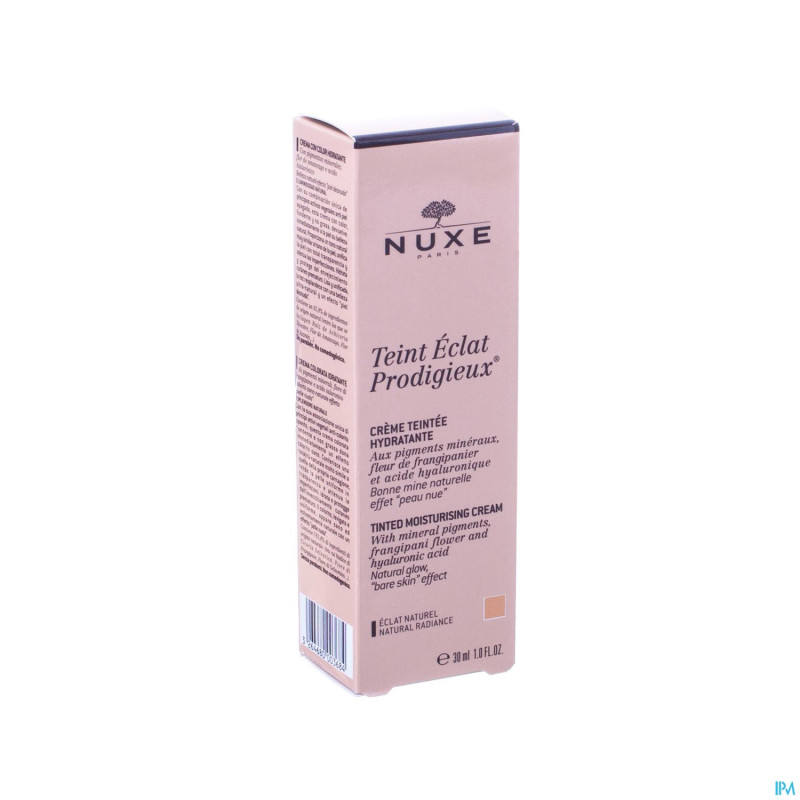 Nuxe teint prodigieux naturel nf  tube 30ml