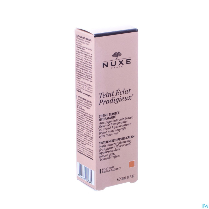 Nuxe teint prodigieux dore nf    tube 30ml