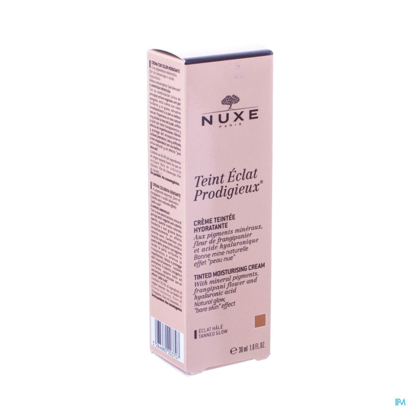 Nuxe teint prodigieux hale nf    tube 30ml
